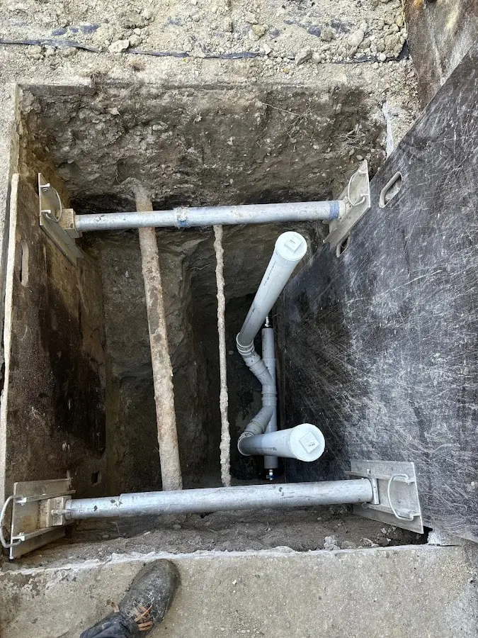 Experienced plumber completing Gas Line Repair work in Overlea